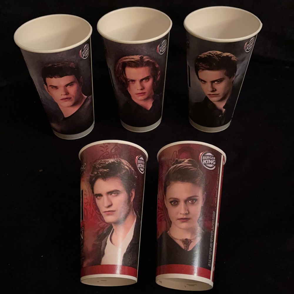 Twilight Saga Burger King Promotional Drinking Cup